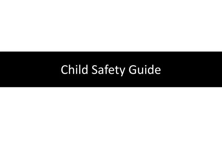 child safety guide n.