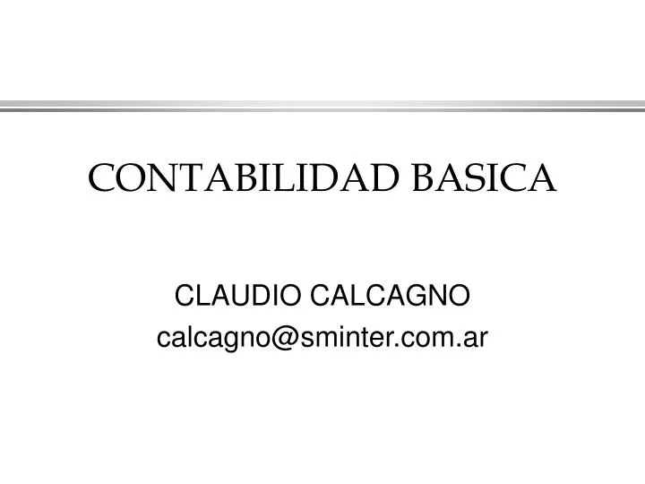 Ppt Contabilidad Basica Powerpoint Presentation Free Download Id