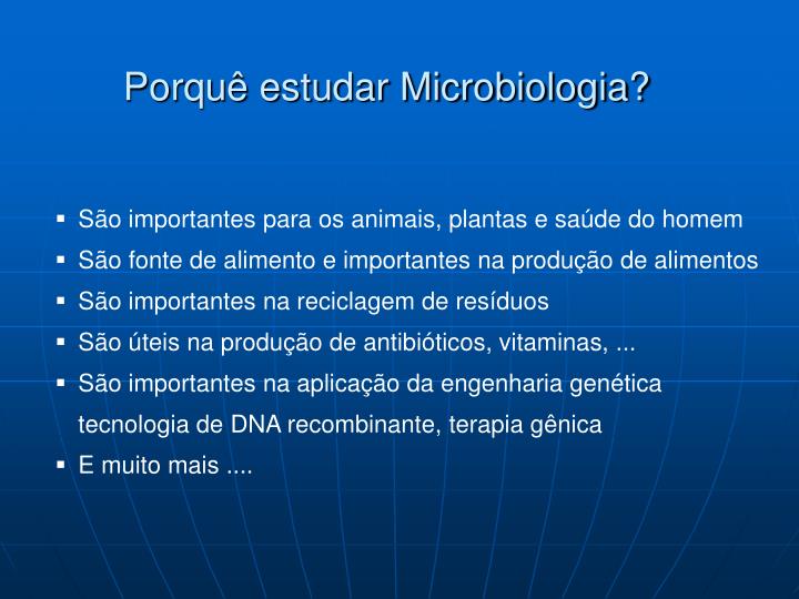 PPT - Introdução à Microbiologia PowerPoint Presentation - ID:859879