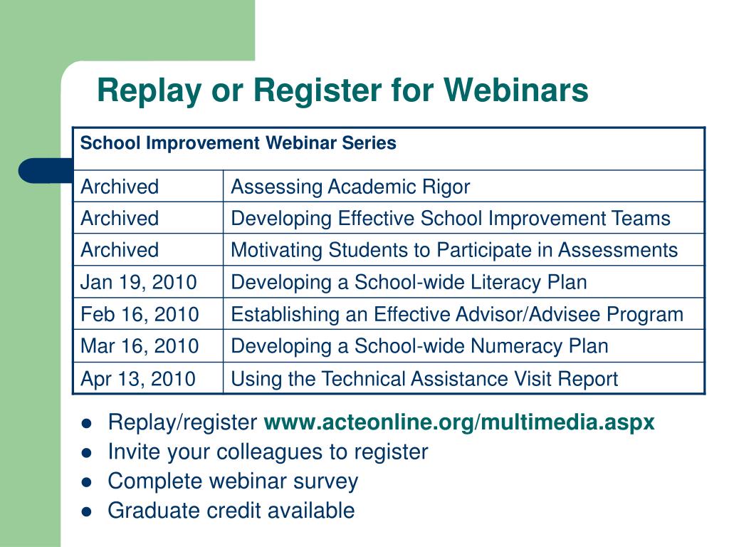 PPT - Enhancing School Success Through Diverse Data Sources - Webinar ...