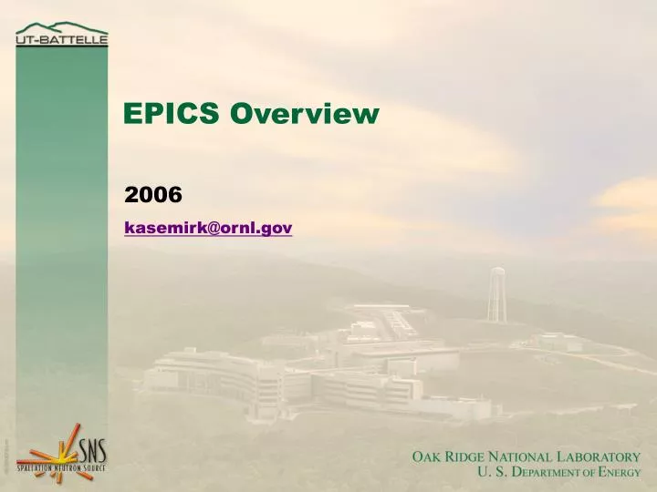 epics overview n.