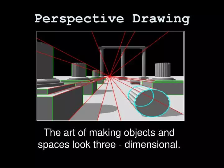 PPT - Perspective Drawing PowerPoint Presentation, free download - ID