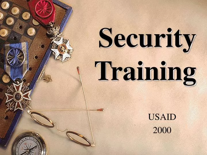 PPT Security Training PowerPoint Presentation, free download ID861764