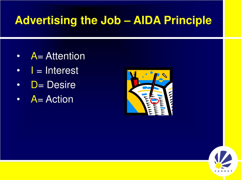 Aida principle in job advertising