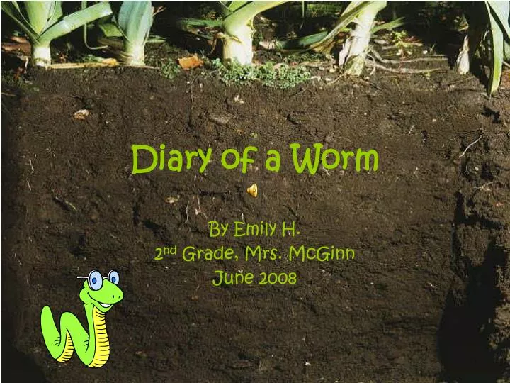 diary of a worm n.