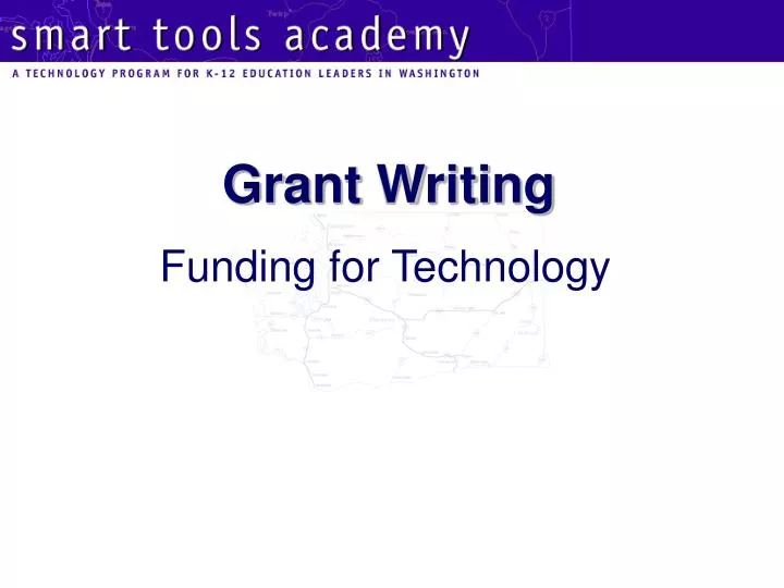 grant writing n.