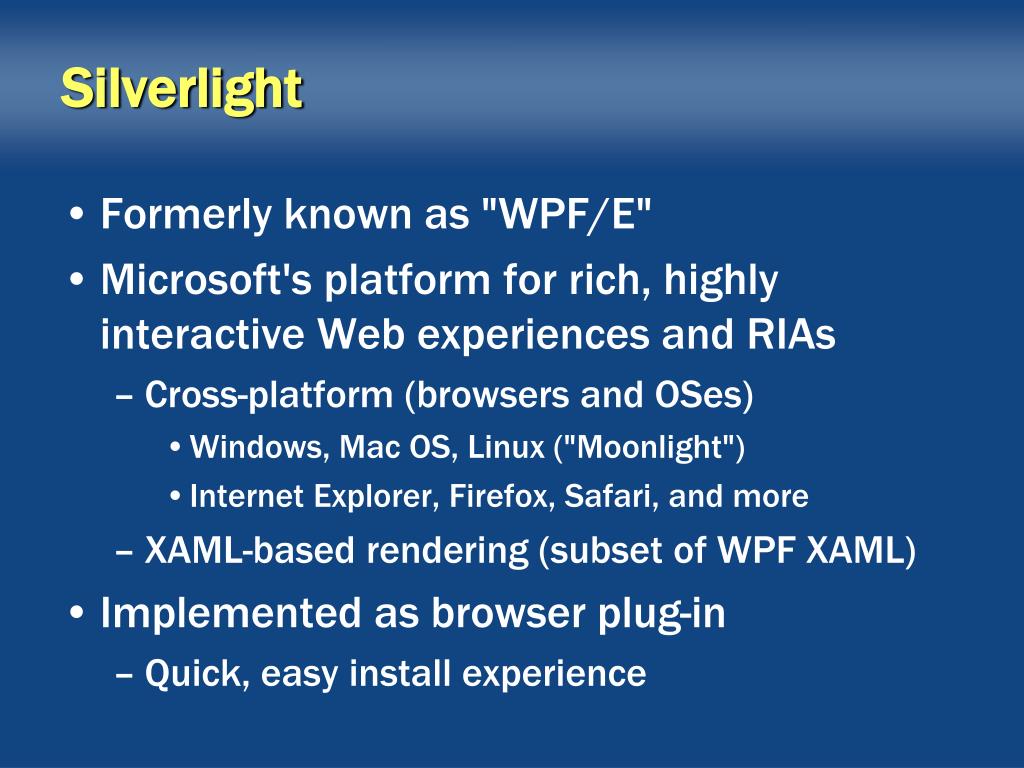 linux silverlight download linux silverlight download