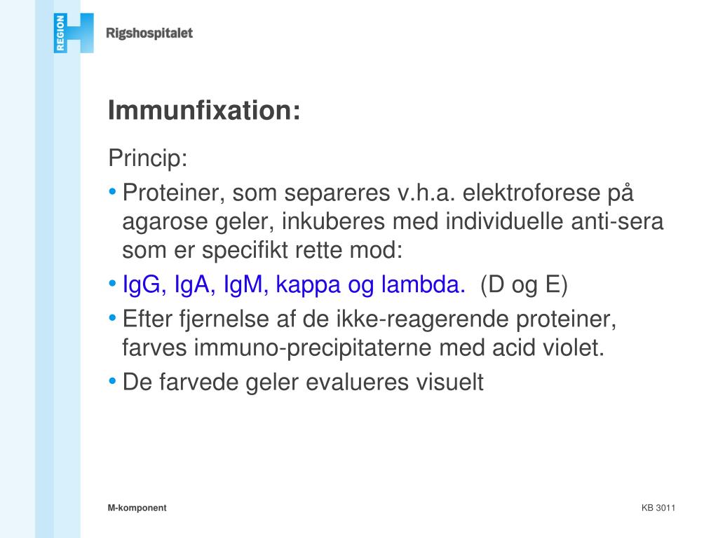 PPT - Plasmacellen Immunglobuliner M-komponent undersøgelser PowerPoint  Presentation - ID:868096