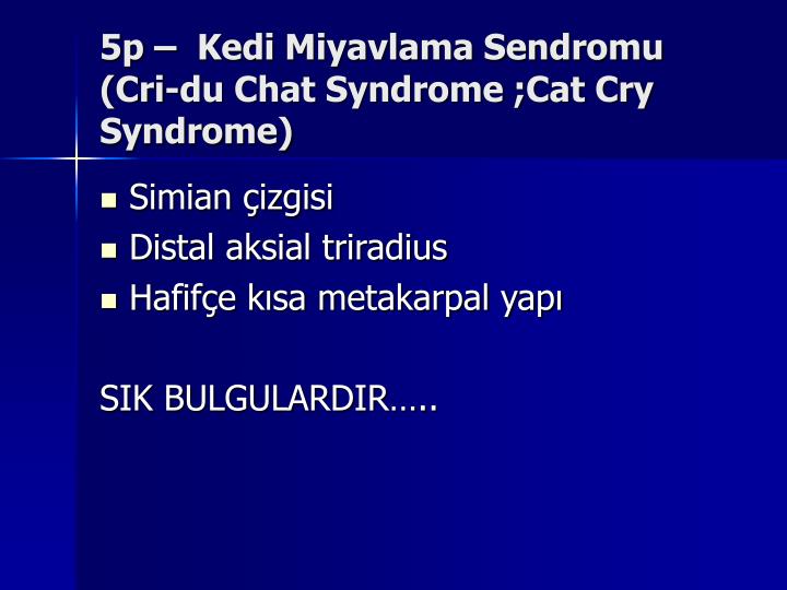 the cri du chat cry of the cat syndrome The resources on this site should not be used as a substitute for professional medical care or advice users with questions about a personal health condition should consult with a qualified healthcare professional. the cri du chat cry of the cat syndrome The resources on this site should not be used as a substitute for professional medical care or advice users with questions about a personal health condition should consult with a qualified healthcare professional.