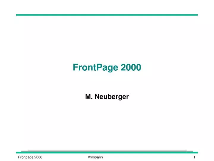 microsoft frontpage 2000 free download for windows 7