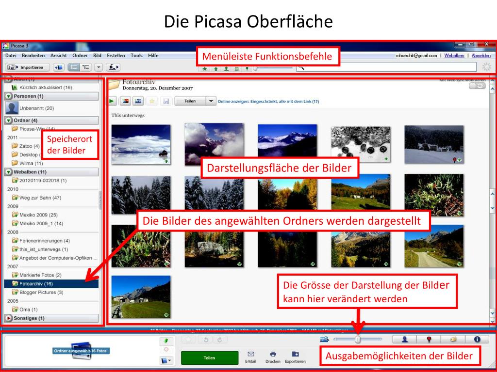 PPT - Verwaltung digitaler Bilder mit „Picasa “ PowerPoint Presentation -  ID:871124