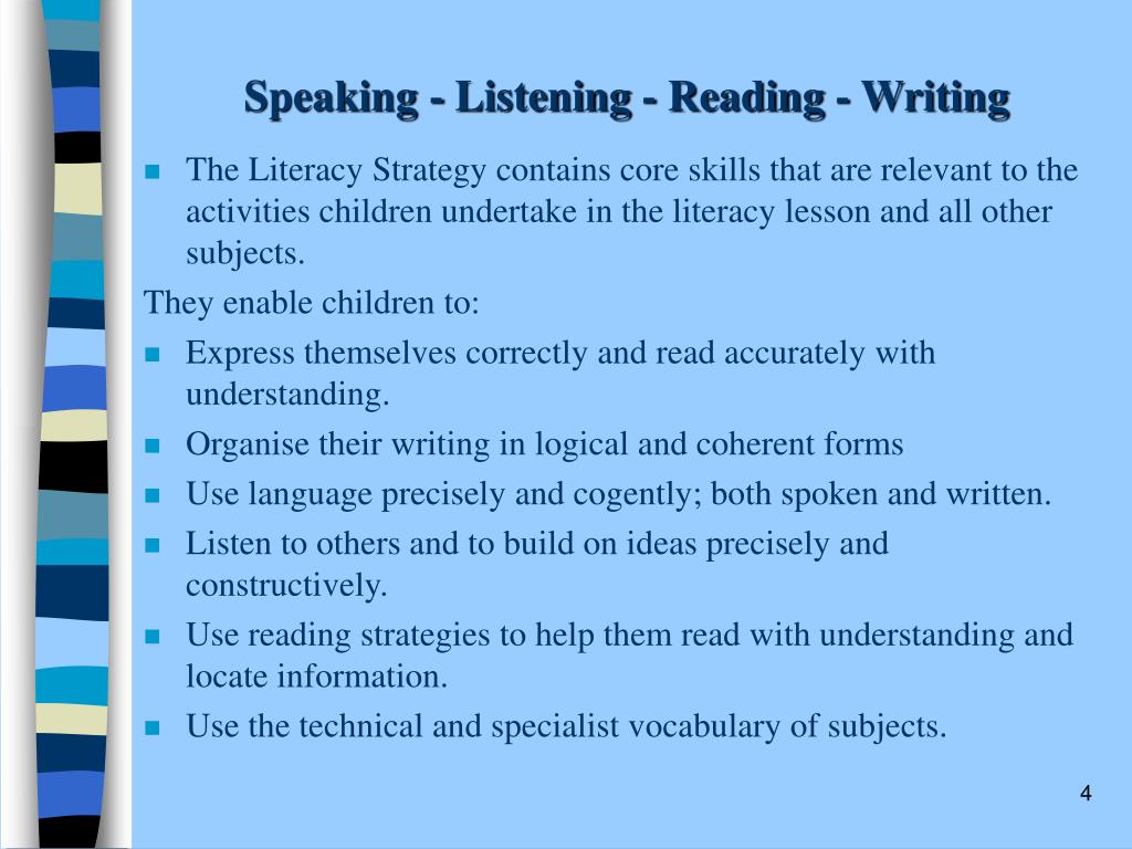 Task read and listen to the text. Listening reading writing speaking. Английский reading Listening writing. Strategies of speaking skills. Reading Listening speaking writing skills.