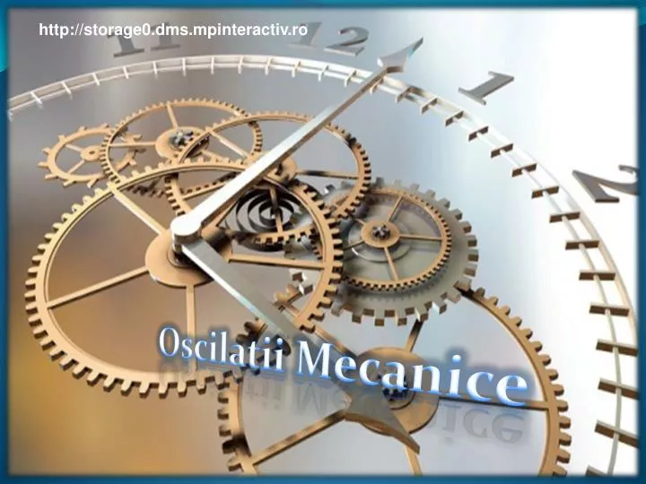 PPT  Oscilatii mecanice PowerPoint Presentation, free download  ID871782