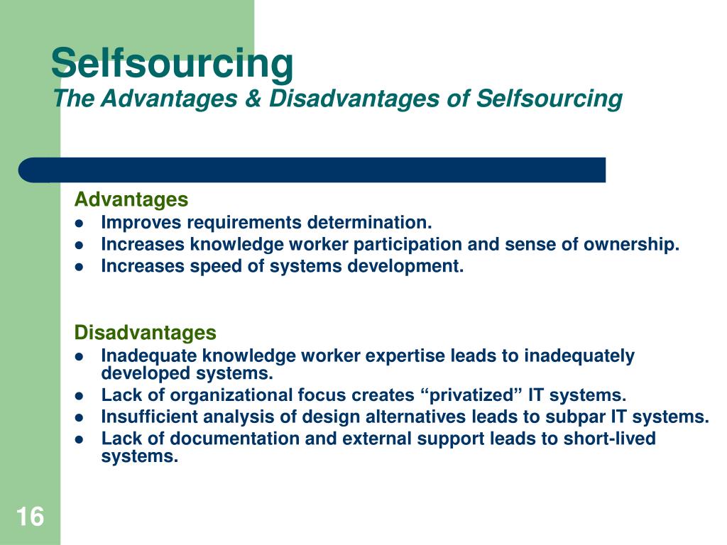 Knowledge Transfer Advantages And Disadvantages