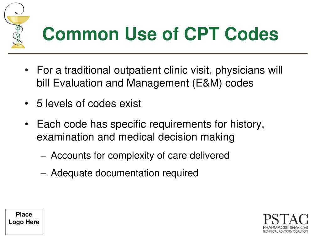PPT - Utilization of CPT Codes for Medication Therapy Management