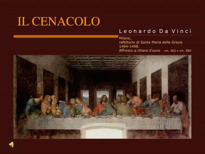 Il Cenacolo Vinciano E Santa Maria Delle Grazie Maart
