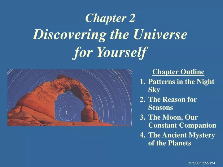 chapter 2 discovering the universe for yourself n.