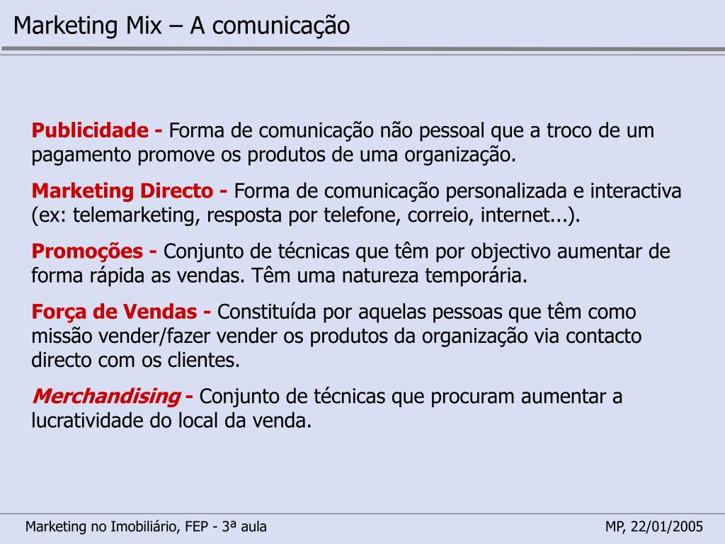PPT - Marketing Mix – A distribuição PowerPoint Presentation, free download  - ID:874484