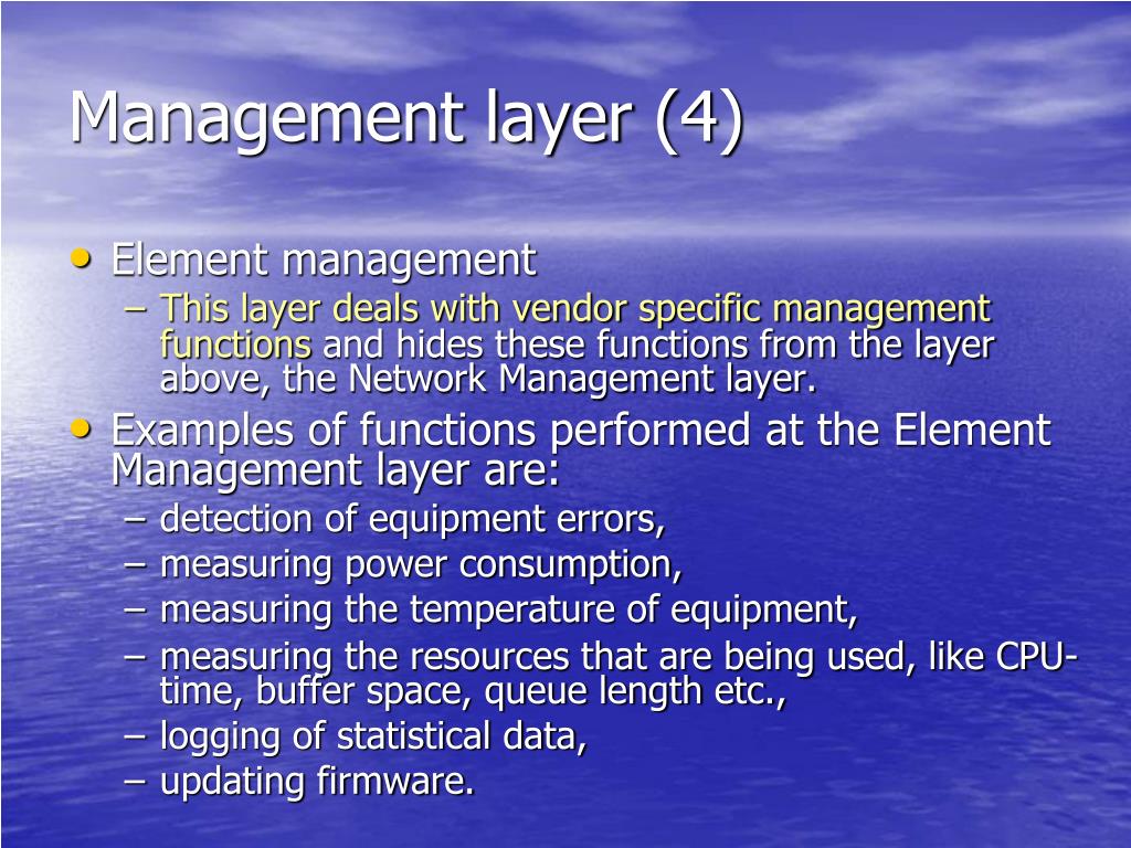 PPT - Management Functions and Reference Models PowerPoint Presentation ...