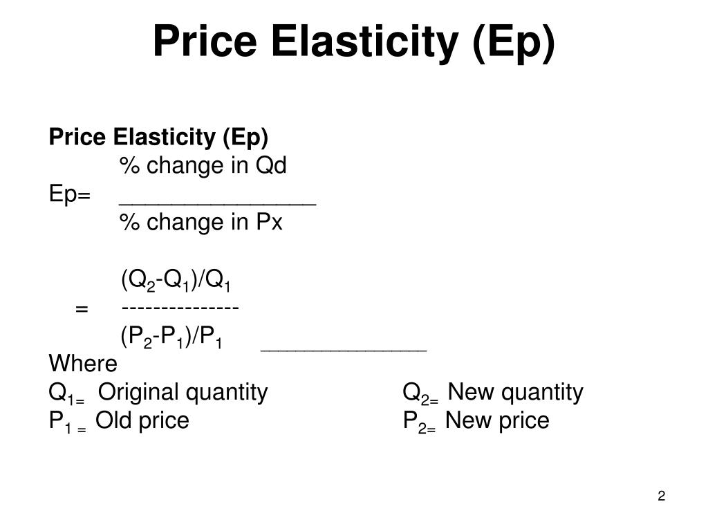 PPT - Elasticity of Demand PowerPoint Presentation, free download - ID ...