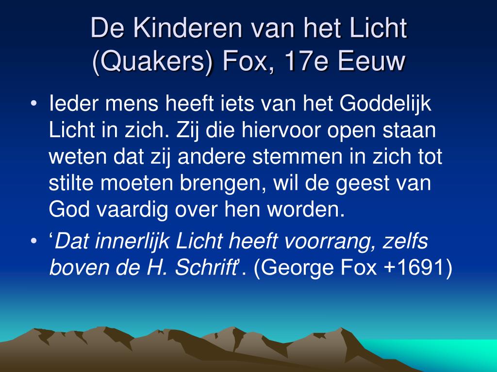 Kinderen Van Het Licht PPT - MYSTIEK dee l 1 en 2 PowerPoint Presentation, free download - ID