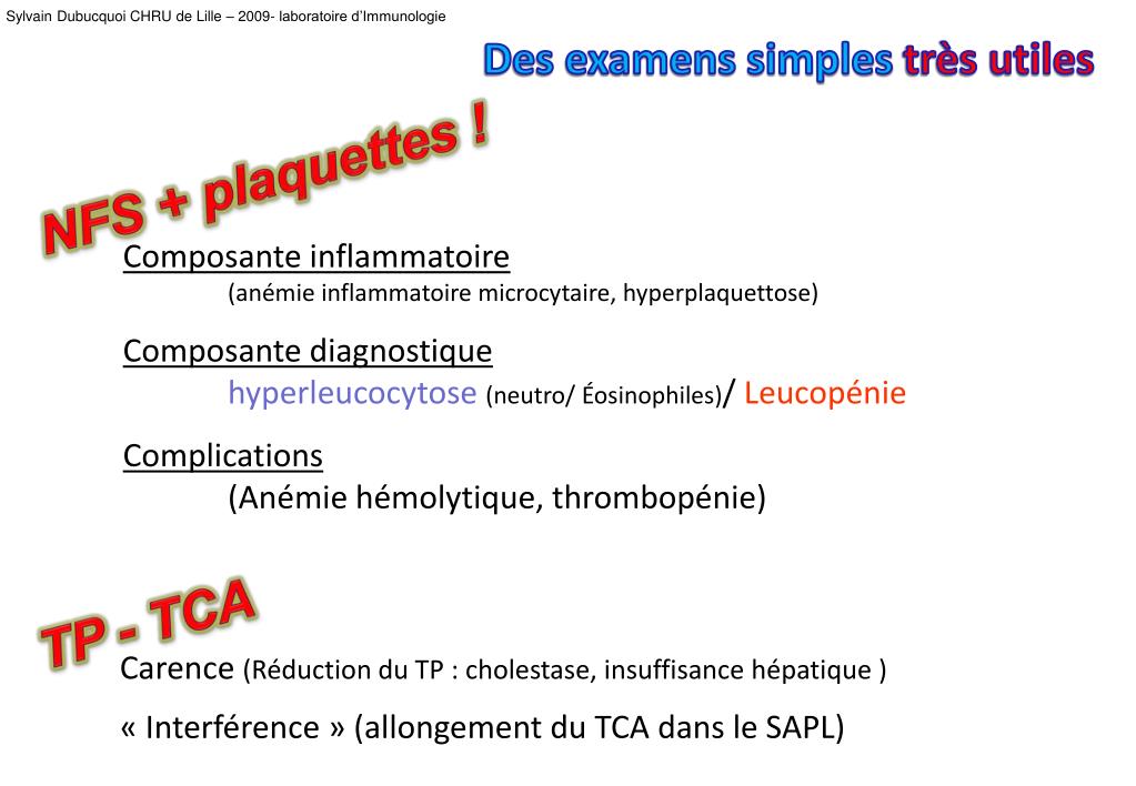 PPT  Prise en charge biologique d’une arthrite inflammatoire