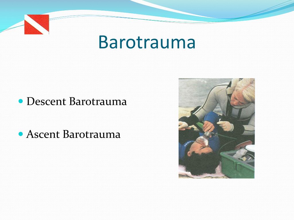 treatment for sinus barotrauma