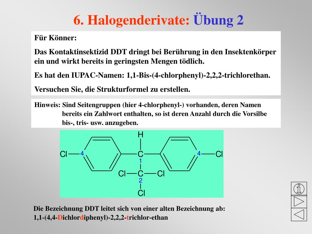 PPT - Nomenklatur organischer Verbindungen nach den IUPAC ...