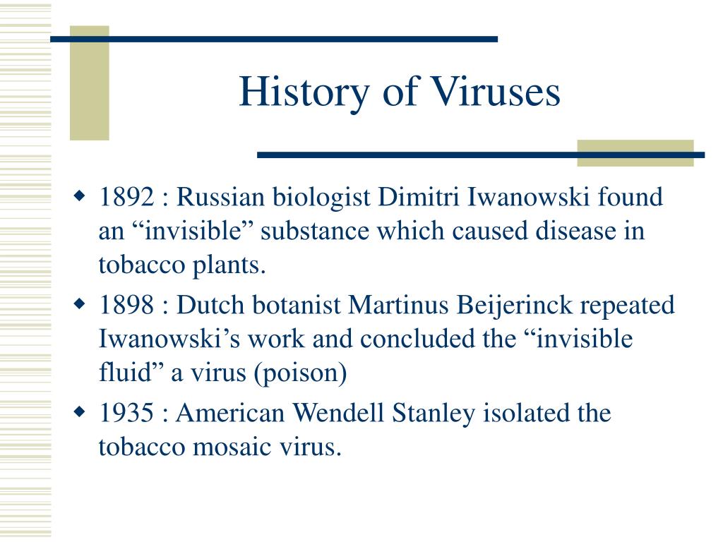 history of viruses essay