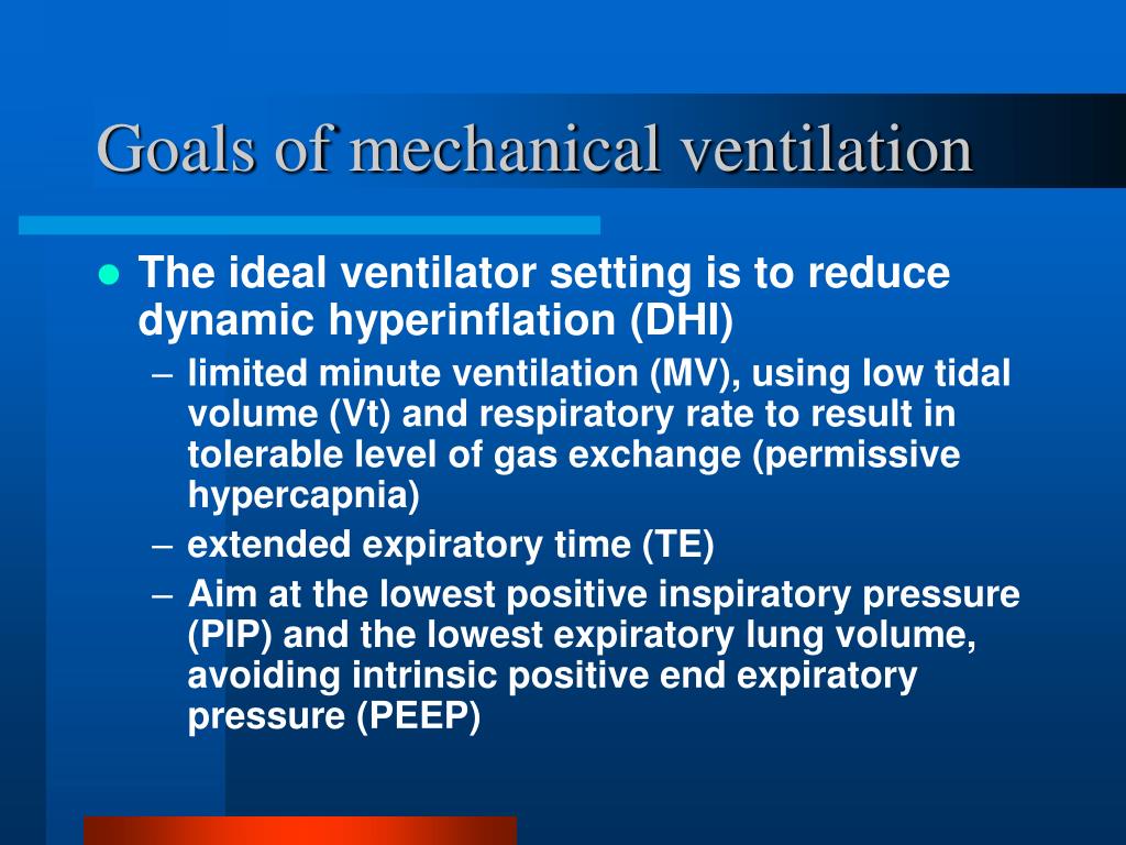 PPT - Mechanical ventilation in Acute severe asthma (status asthmaticus ...