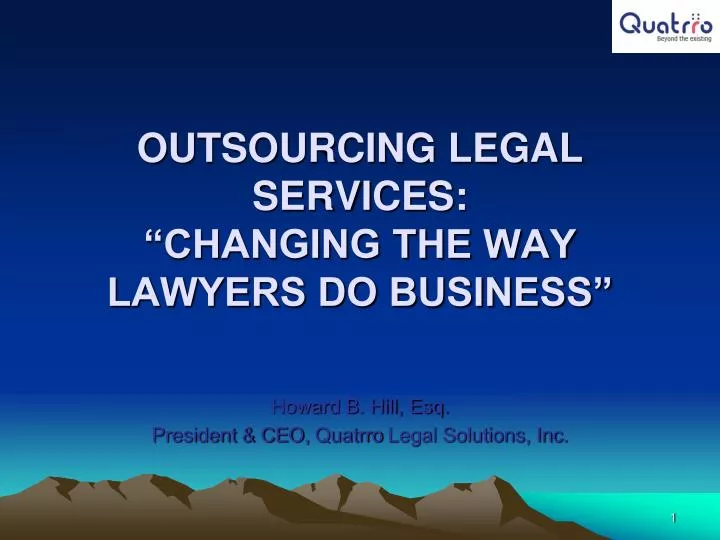 outsourcing legal services changing the way lawyers do business n.