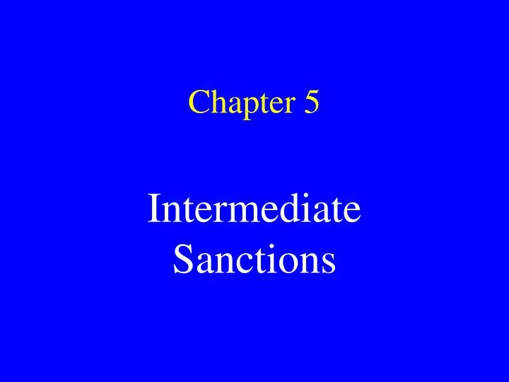intermediate sanctions are a viable solution to prison overcrowding who are the most likely candidat intermediate sanctions are a viable solution to prison overcrowding who are the most likely candidat