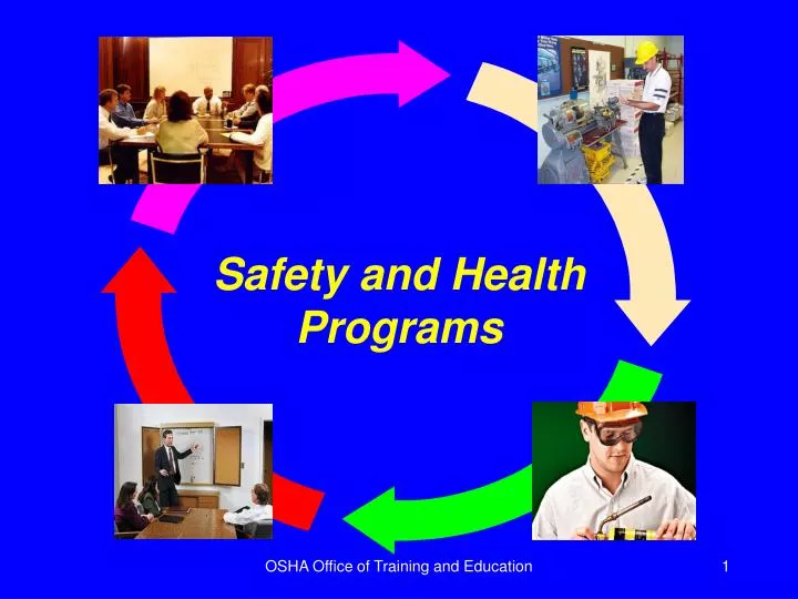 safety and health programs n.