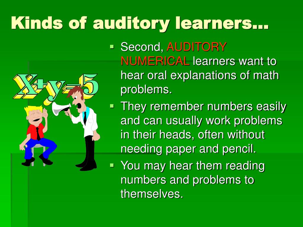 meaning of auditory learning style meaning of auditory learning style