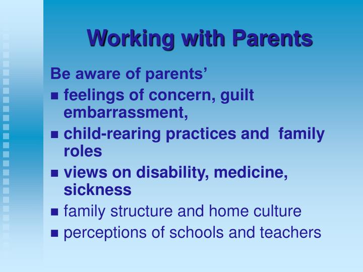 parental perceptions of child disability parental perceptions of child disability