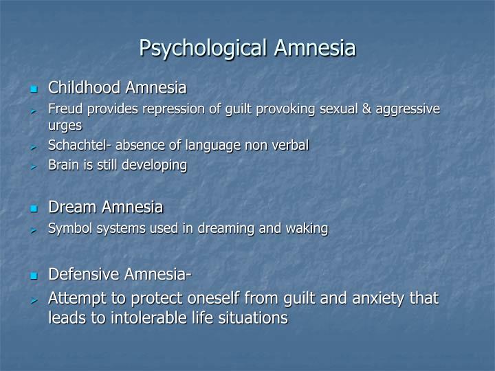 3 types of amnesia psychology 3 types of amnesia psychology