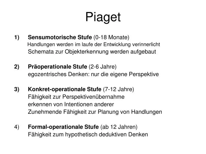 piaget powerpoint
