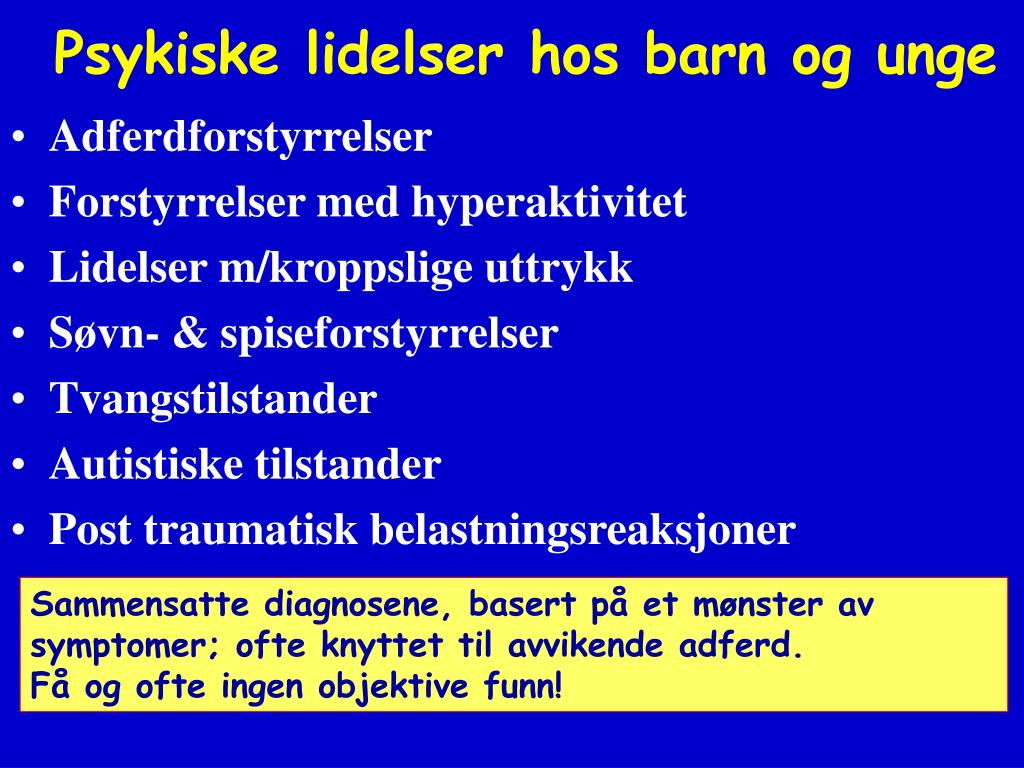 PPT - AKTIVITETSMEDISIN Fysisk Aktivitet Og Psykiske Lidelser ...