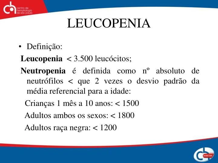 PPT - LEUCOPENIA PowerPoint Presentation - ID:888531