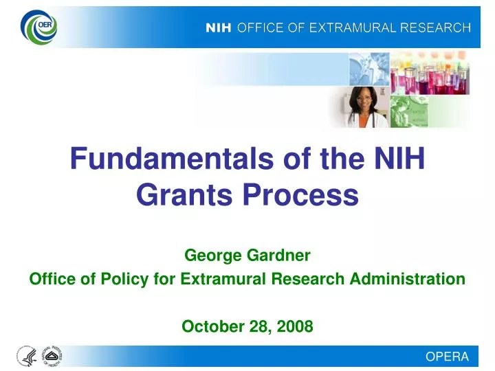 fundamentals of the nih grants process n.