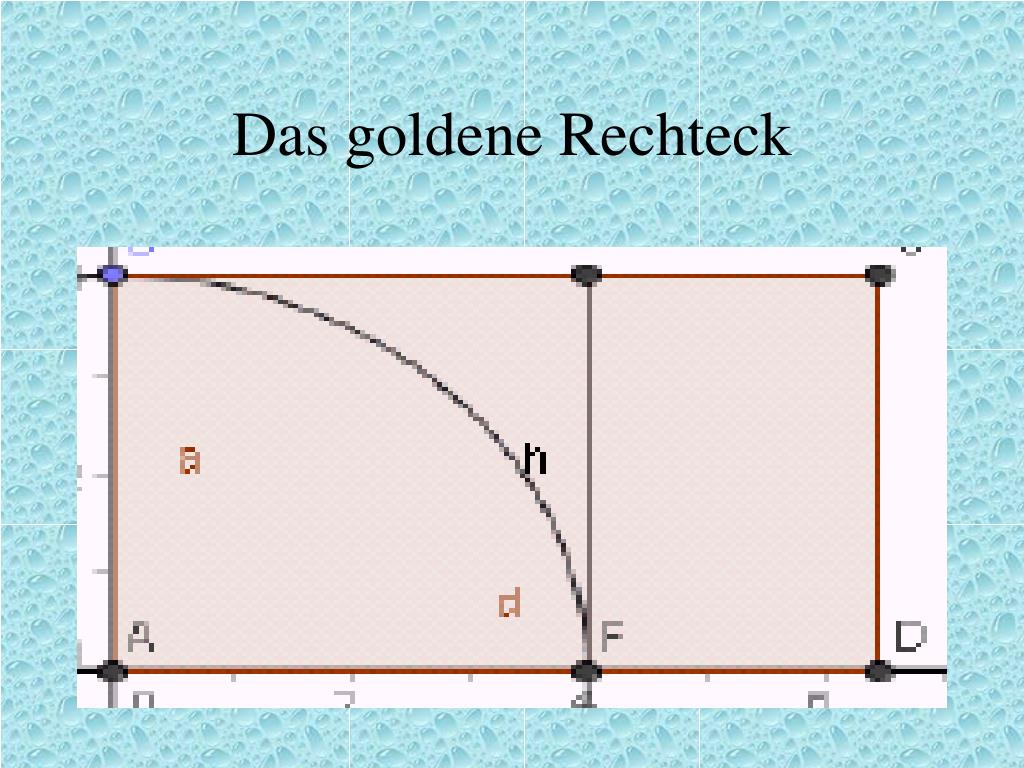 PPT Der goldene Schnitt PowerPoint Presentation, free download ID891044