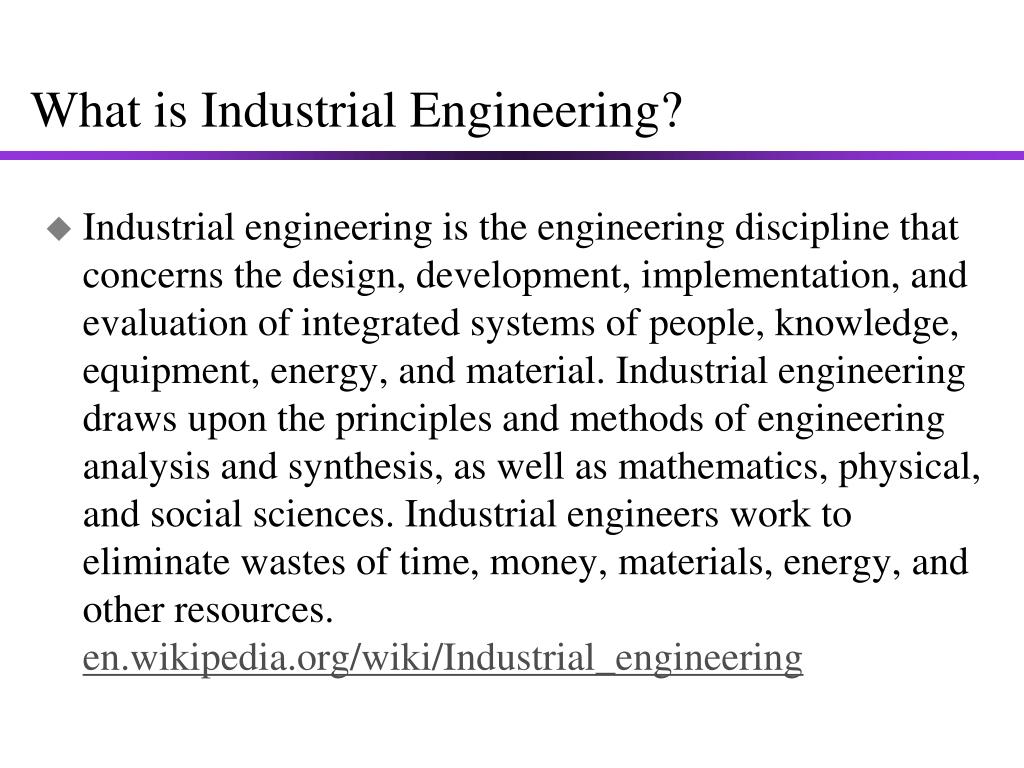 research topic for industrial engineering