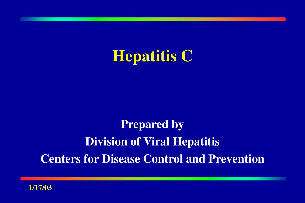 hepatitis c ppt presentation