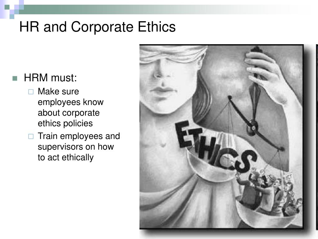 ethics in hrm case study