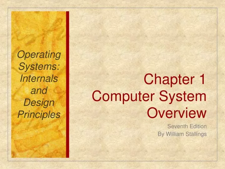 PPT - Chapter 1 Computer System Overview PowerPoint Presentation, free ...