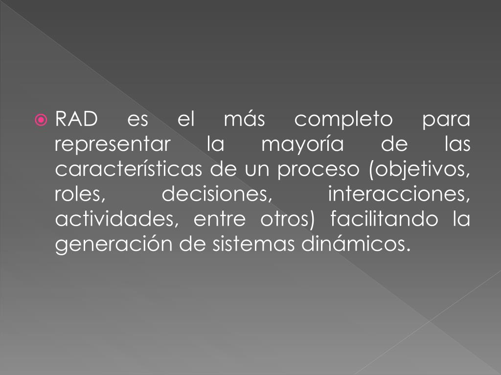 PPT - Diagrama Rol Actividad (RAD) PowerPoint Presentation, free ...