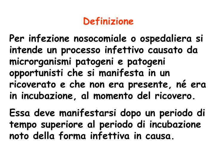 PPT Le Infezioni Ospedaliere PowerPoint Presentation ID896216