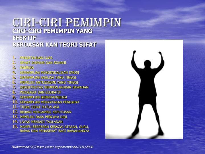 PPT - DASAR-DASAR KEPEMIMPINAN (LEADERSHIP) PowerPoint Presentation ...