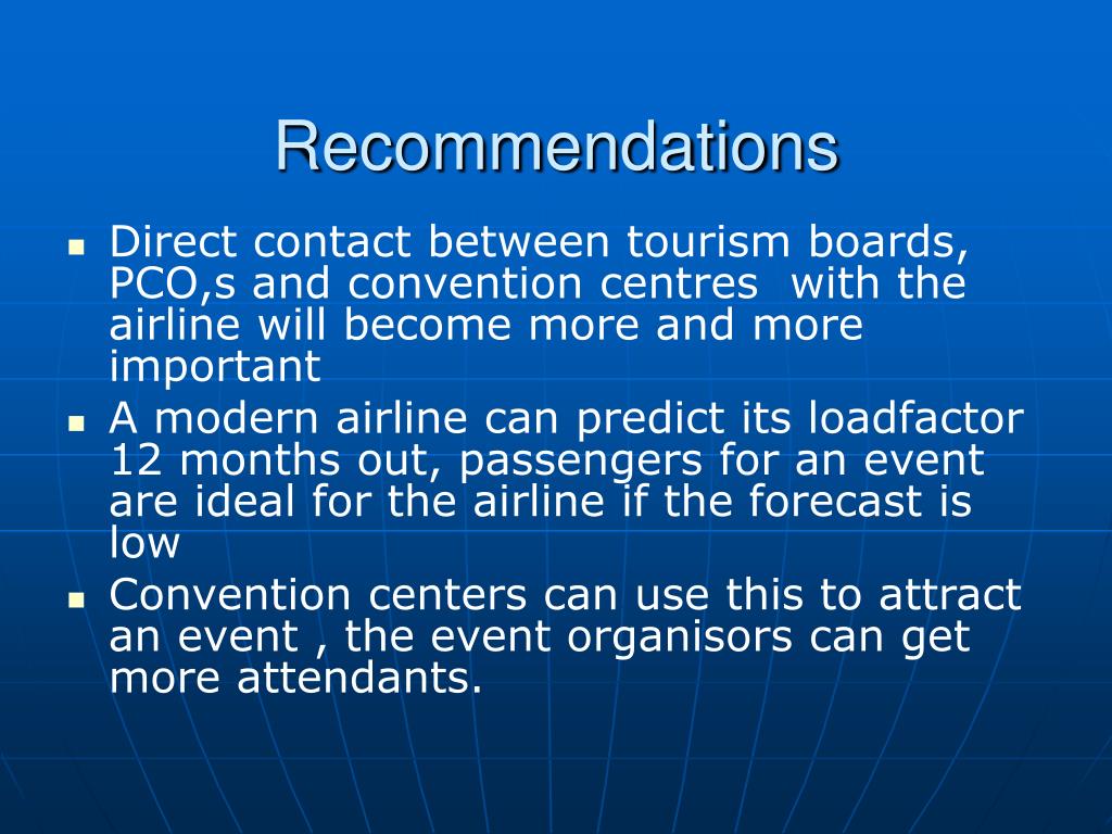 PPT New directions for the airline industry PowerPoint Presentation