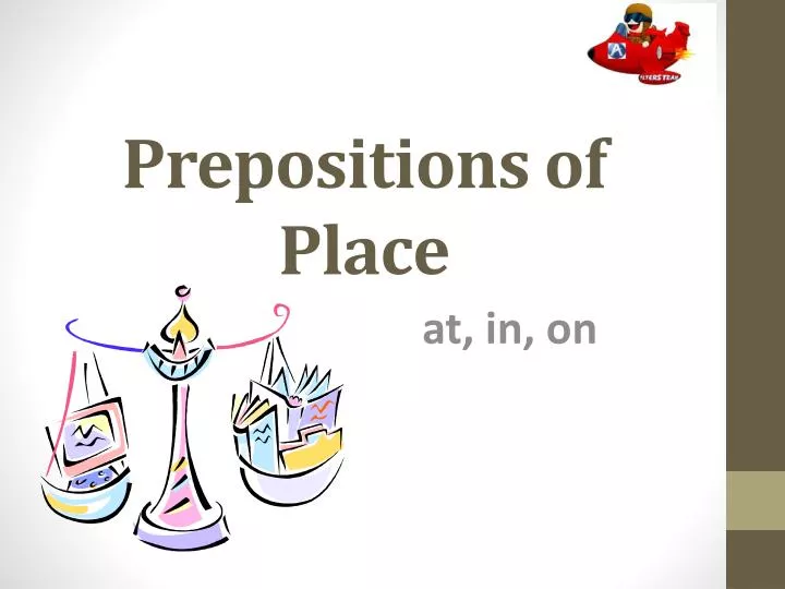 presentation on topic preposition